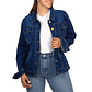 Chaqueta Mezclilla Oversize denim azul  - Miniatura 1