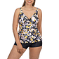 Tankini short mujer escote V estampados - Miniatura 16