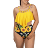 Bikini tiro alto Girasol Amarillo