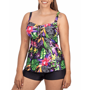 Tankini short mujer estampados colores