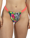 Tanga Bikini wild estampado colores