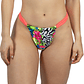 Tanga Bikini wild estampado colores - Miniatura 1