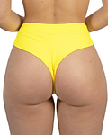 Tanga pretina tiro alto upless Amarillo