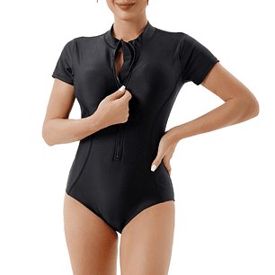 Traje de baño surf manga corta deportivo