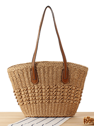 Bolso playa trópico Café