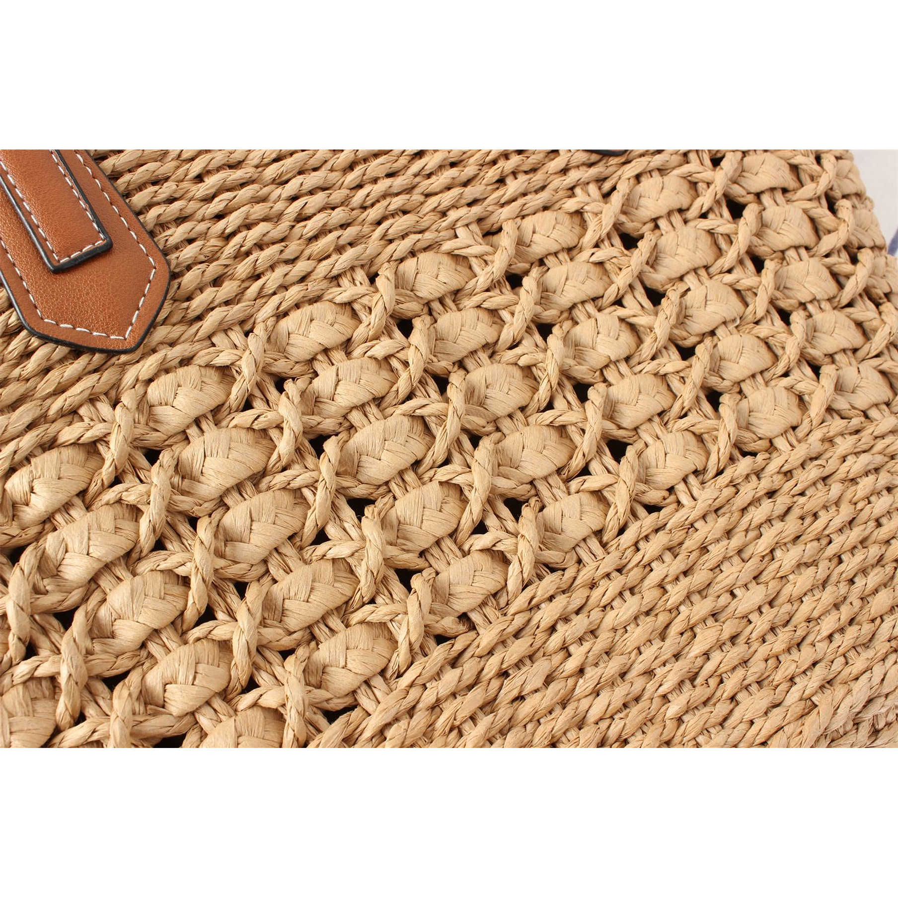 Bolso playa trópico Café 5