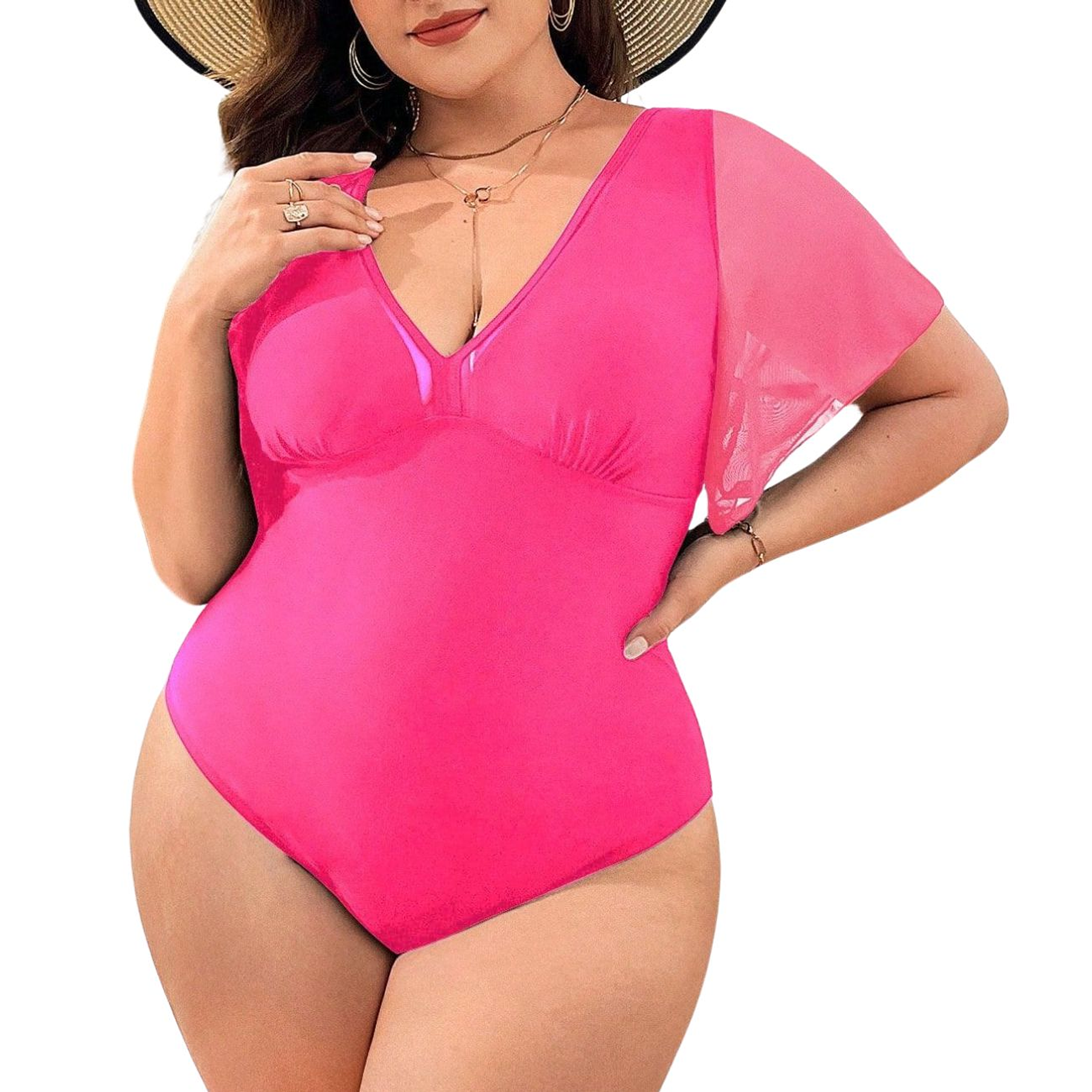 Traje de baño Sleeves Flare colores 1