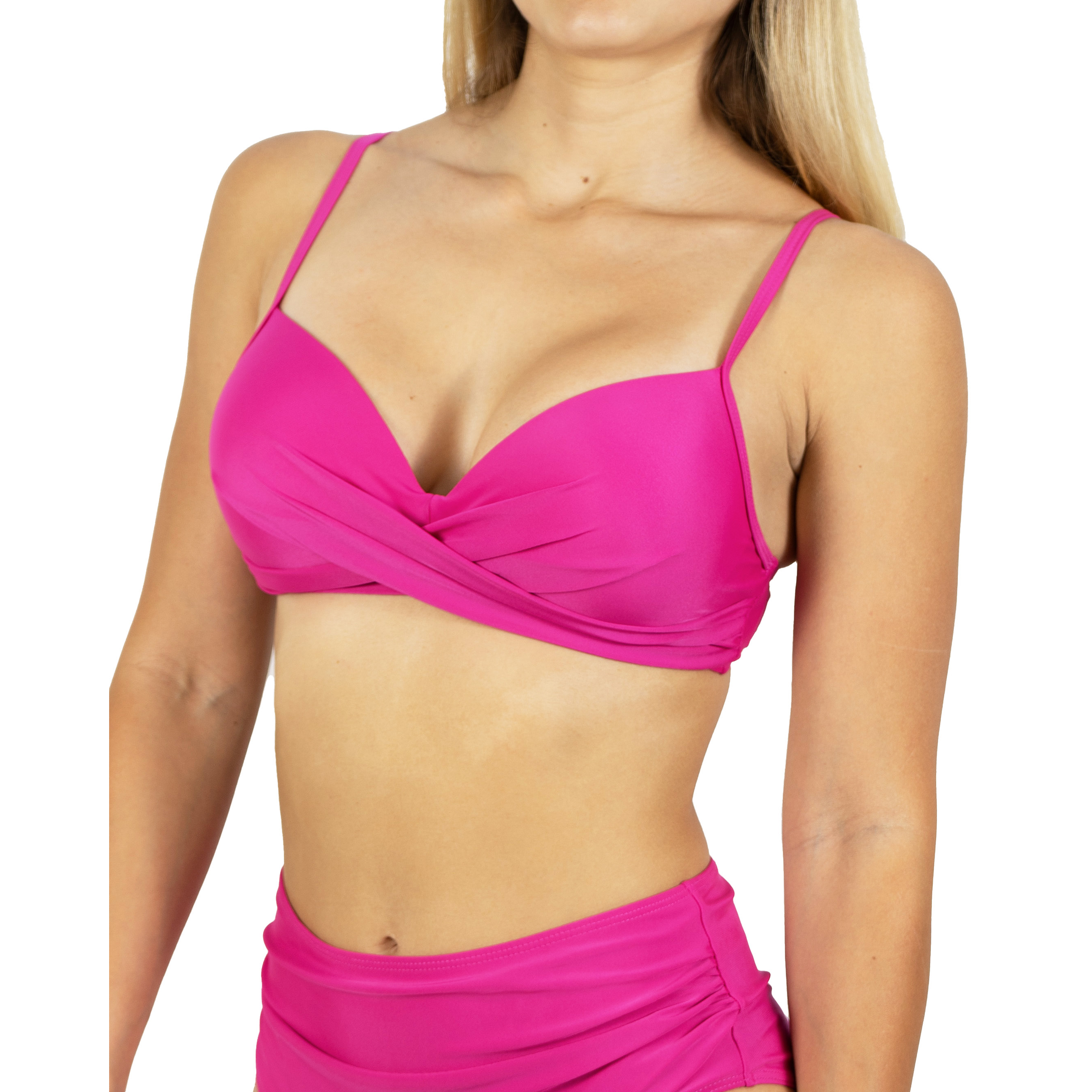 Top de bikini sostén copa colores 1