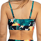 Top Halter Deportivo Negro estampado - Miniatura 2