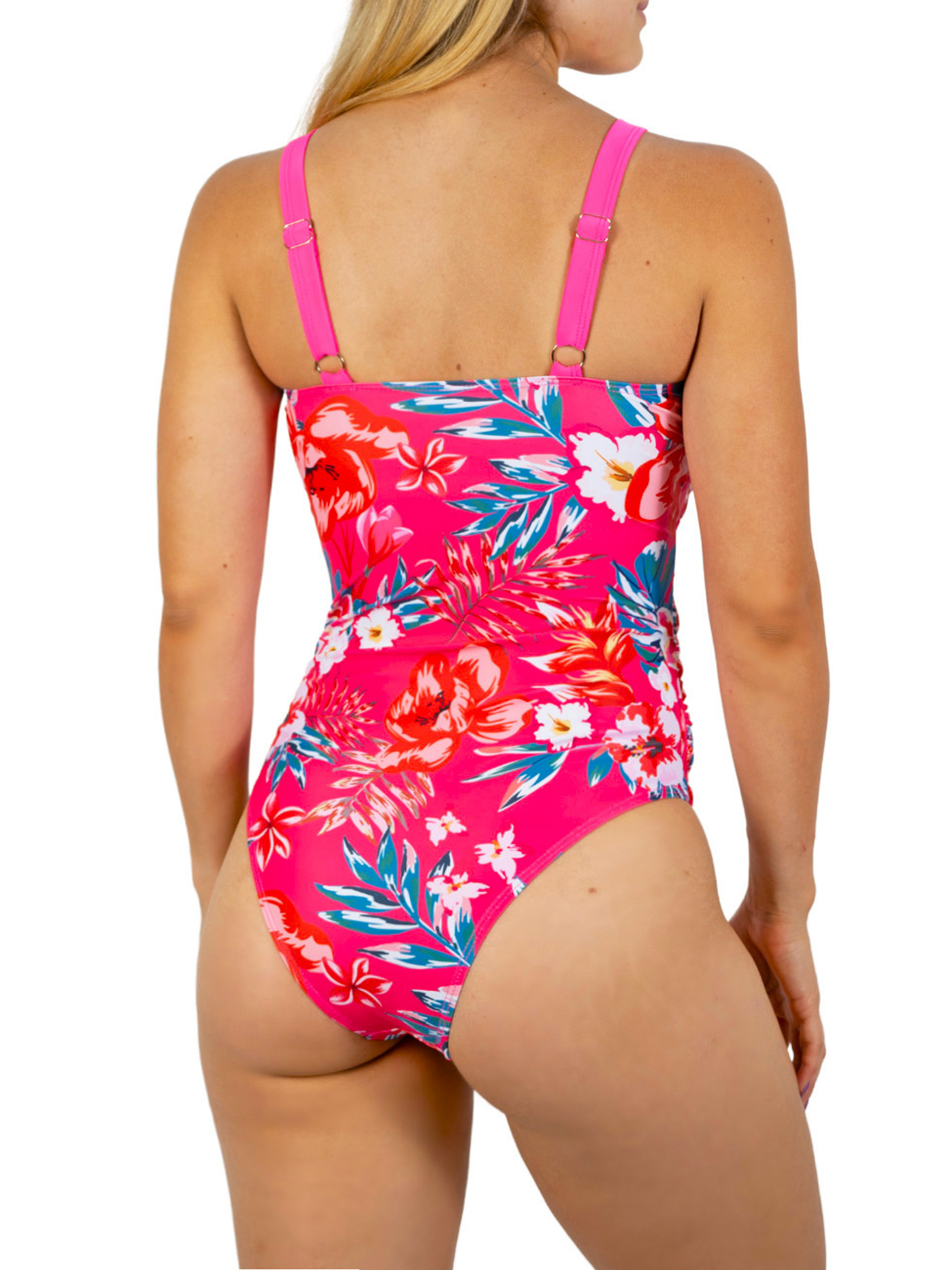 Traje de baño Floral Classic Rosa 3