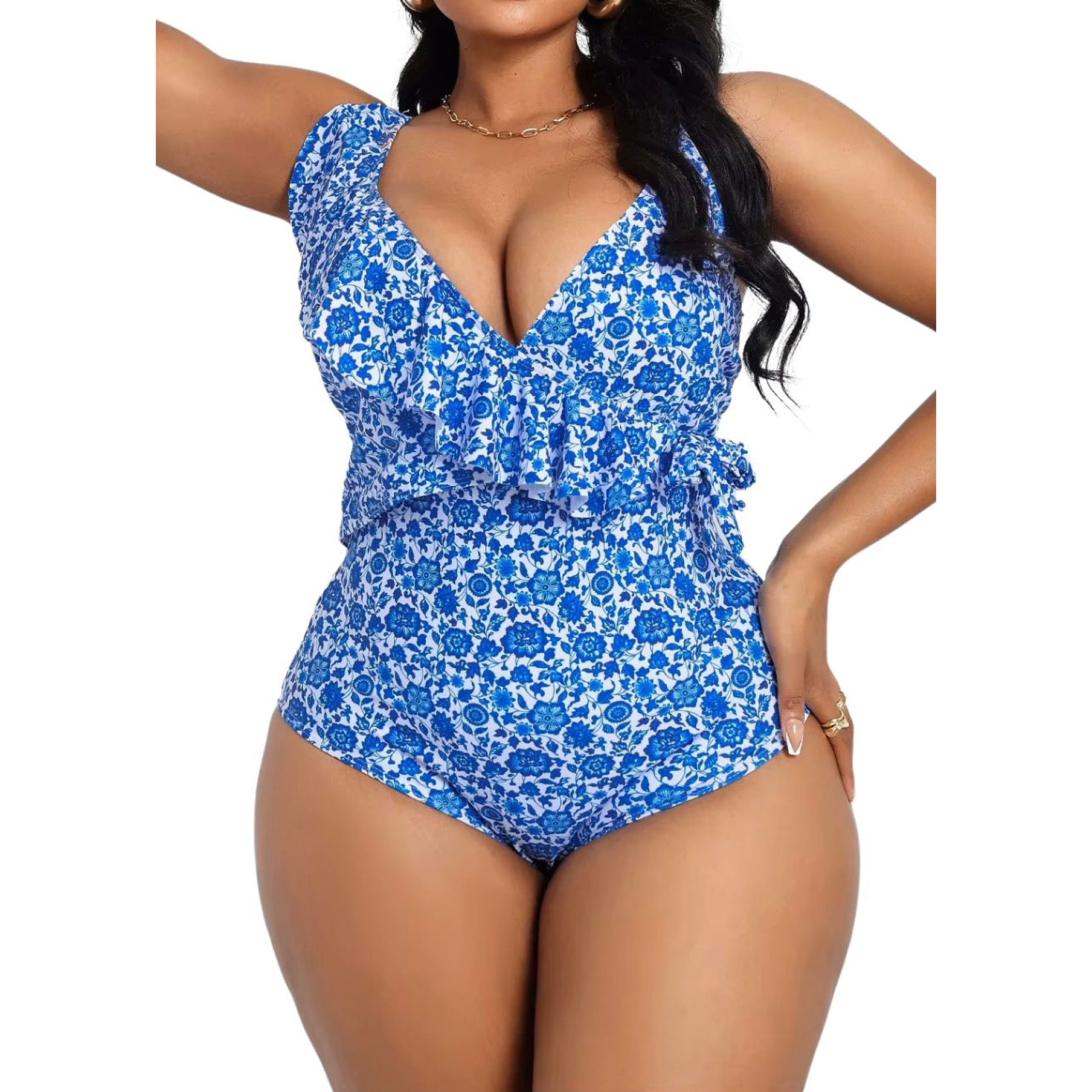 Traje de baño Julieta blue 1