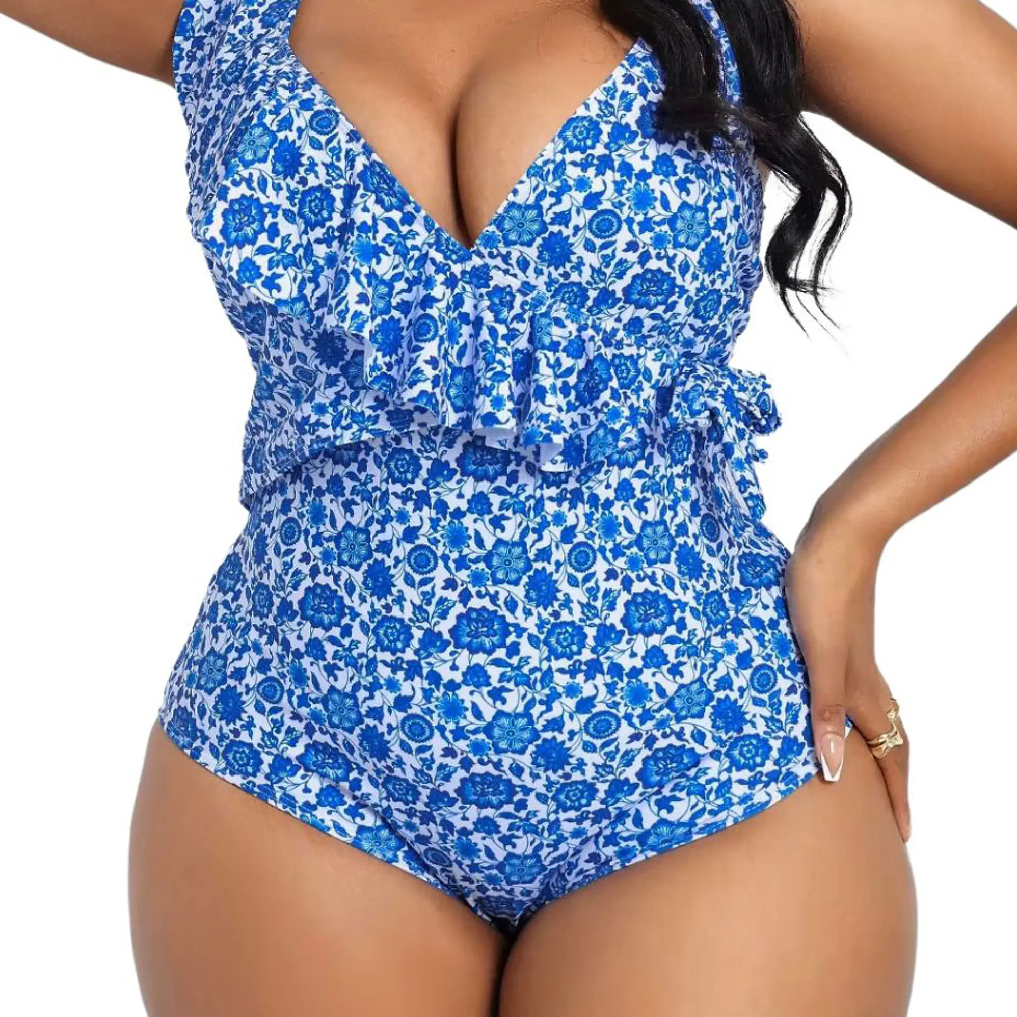 Traje de baño Julieta blue 1