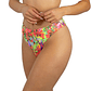 Parte de abajo srunch colaless pink tropical - Miniatura 2
