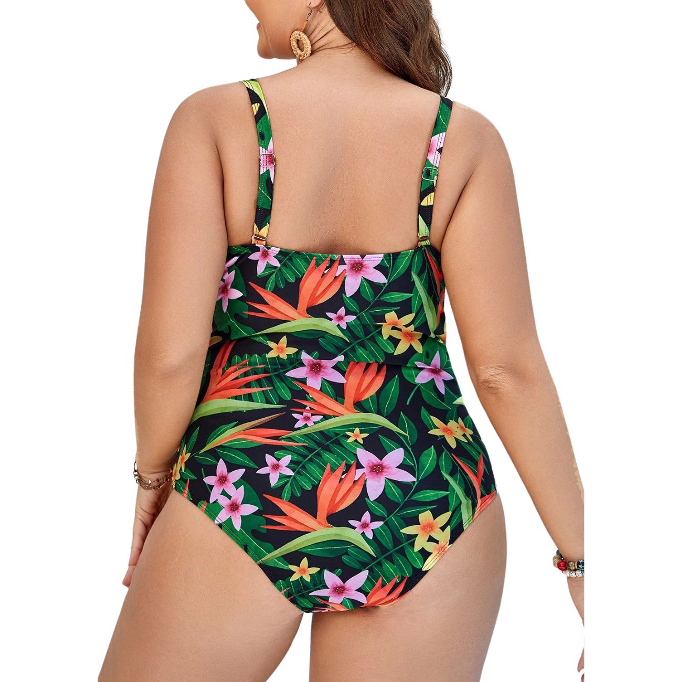 Traje de baño Camelia tropical 3