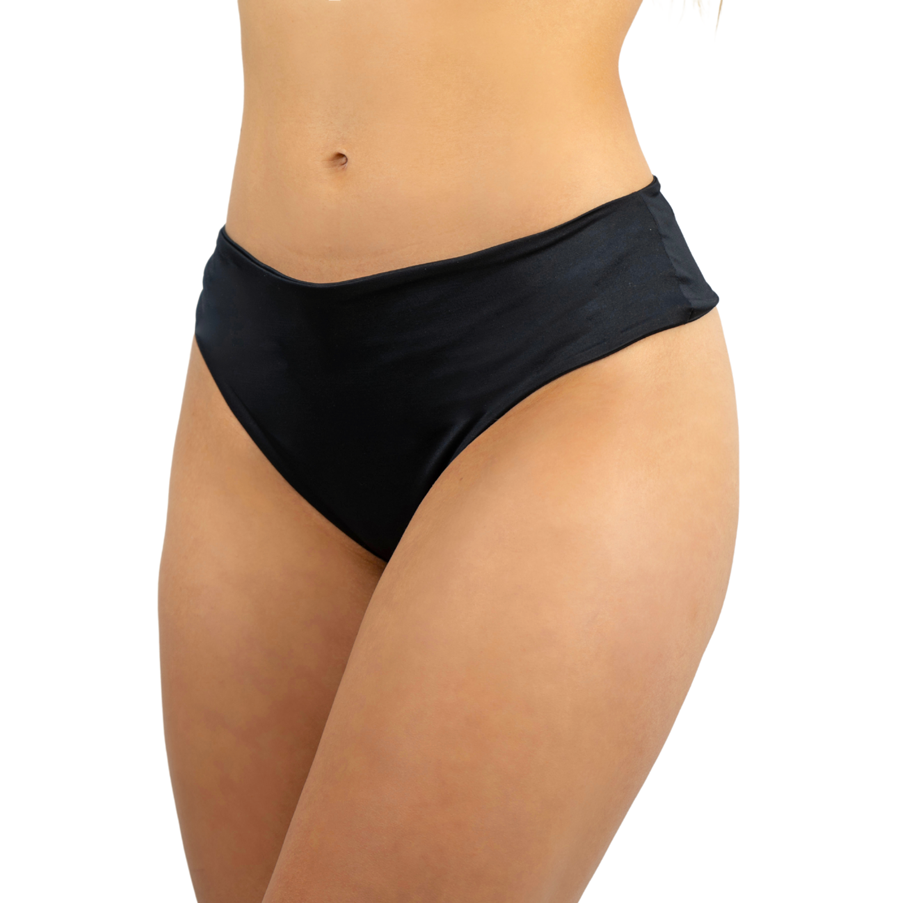 Tanga traje de baño culotte tiro medio Sin costuras scrunch 2