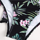Bikini tiro Medio Cairo Negro floral + Kimono - Miniatura 6