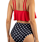 Bikini tiro alto mujer top en punta Val Retro - Miniatura 2