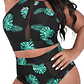 Bikini tiro alto cala hojas - Miniatura 1