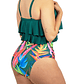 Bikini tiro alto Maori Verde - Miniatura 3