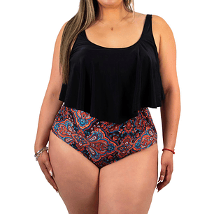 Bikini tiro alto Valhalla Black