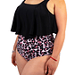 Bikini tiro alto Valhalla Animal Print - Miniatura 1