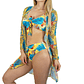 Bikini tiro Medio Cairo Amarillo + Kimono - Miniatura 1
