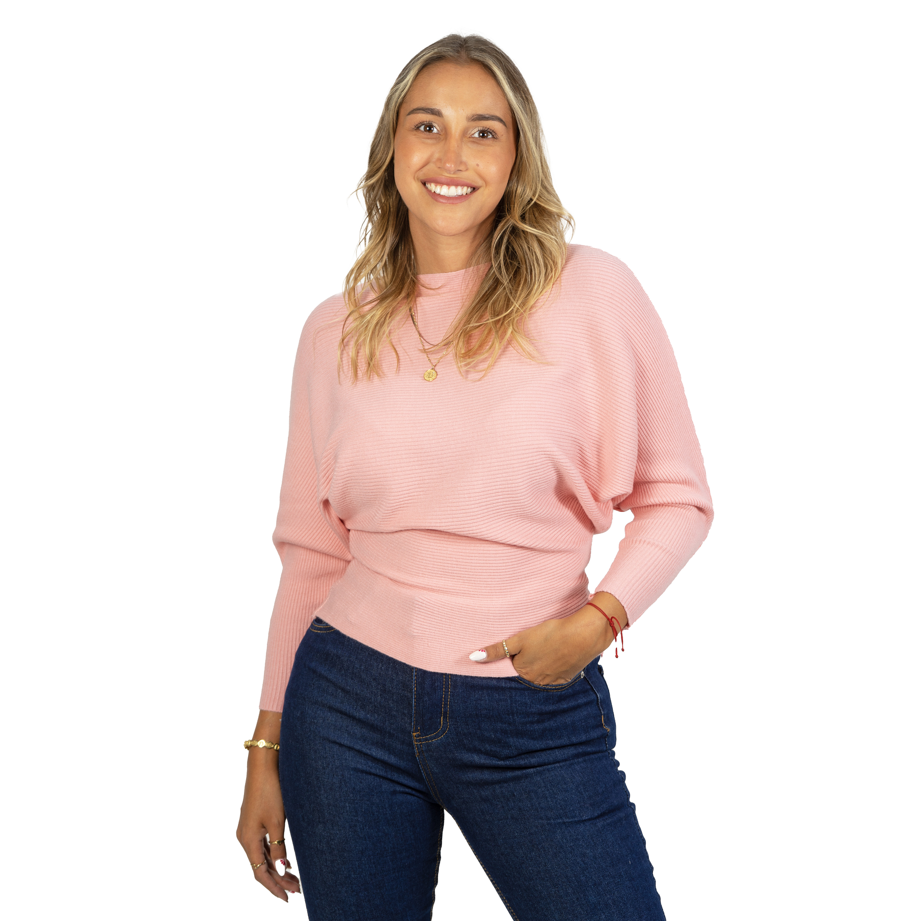 Sweater mujer manga murciélago colores  Bel 1