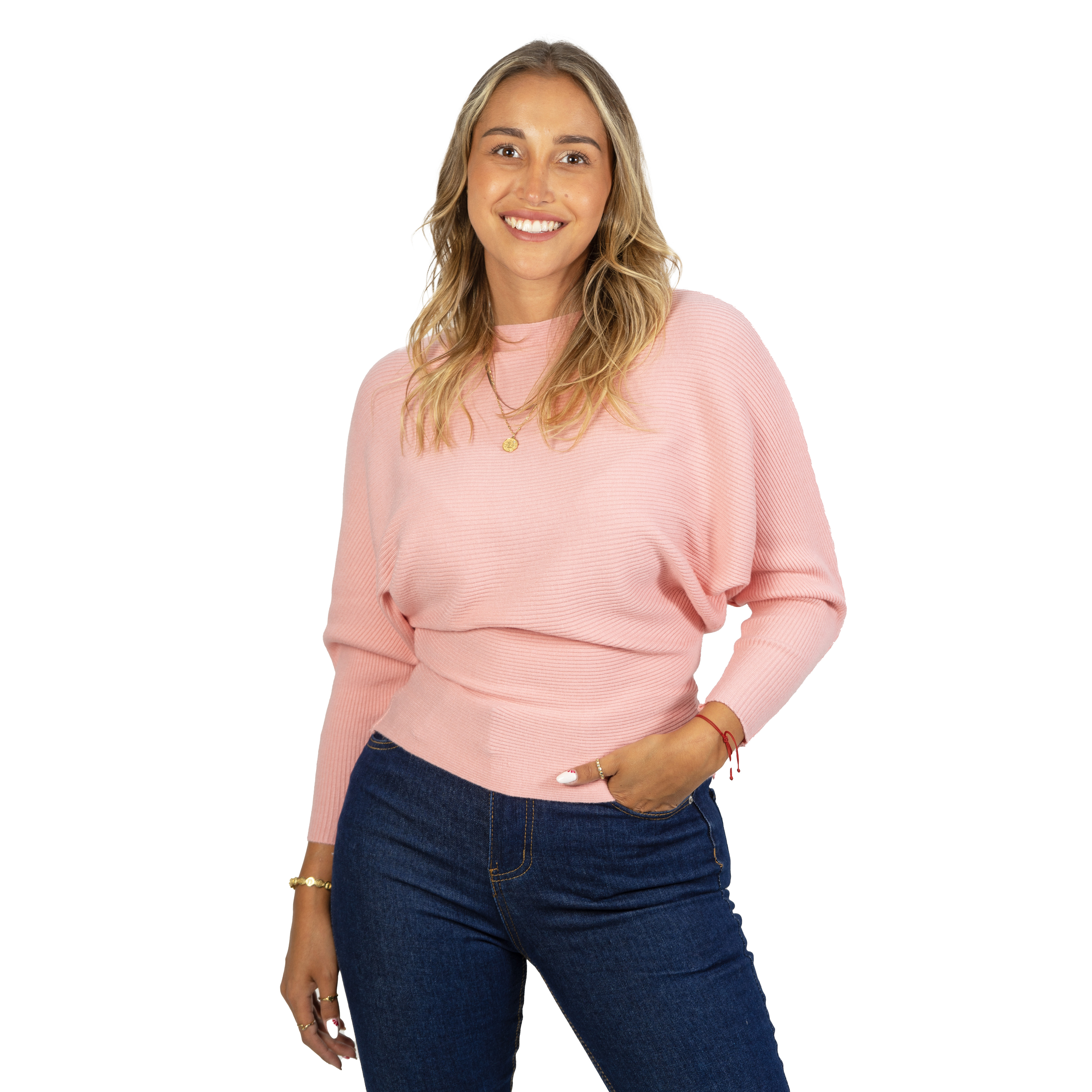 Sweater mujer manga murciélago colores  Bel 1