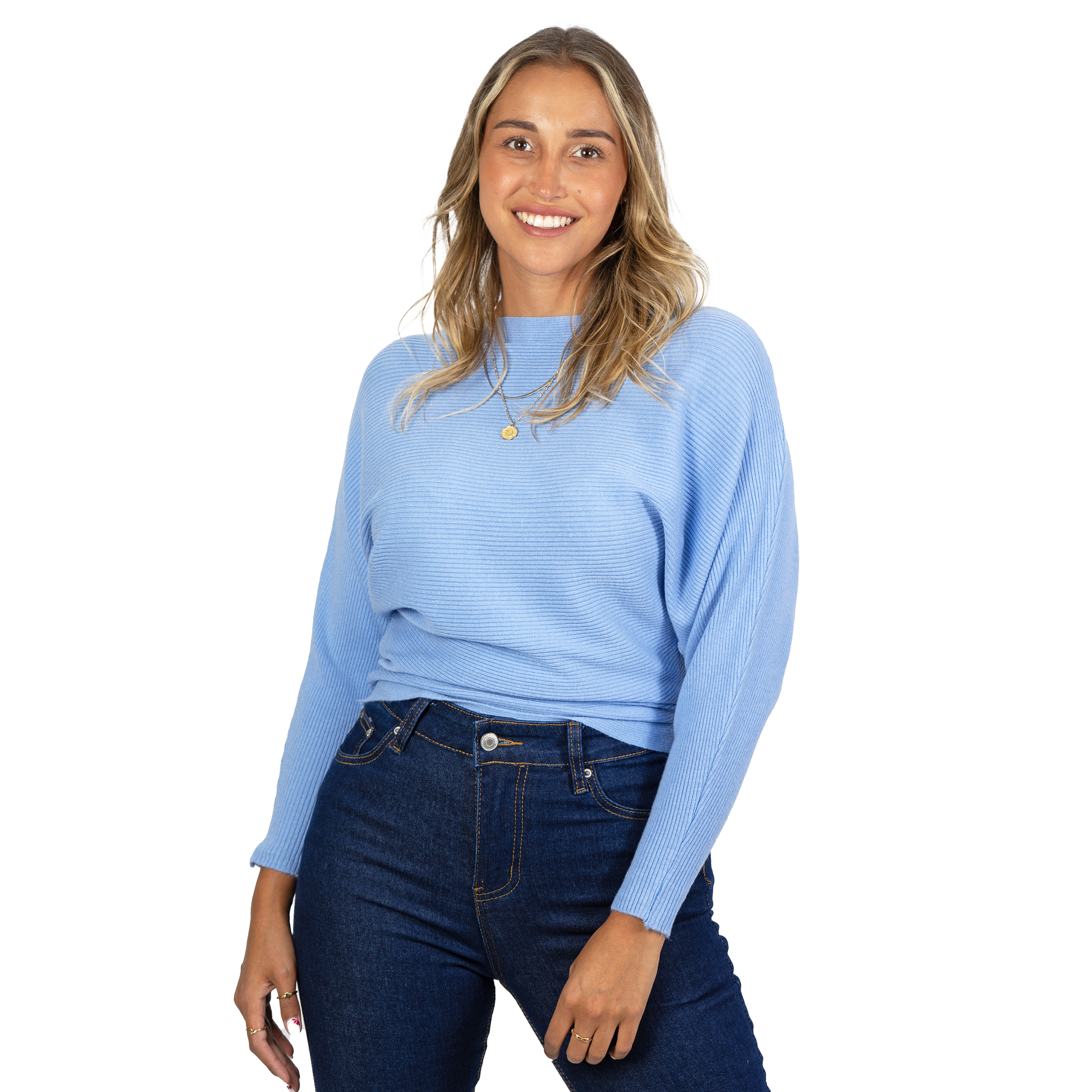 Sweater mujer manga murciélago colores  Bel 7