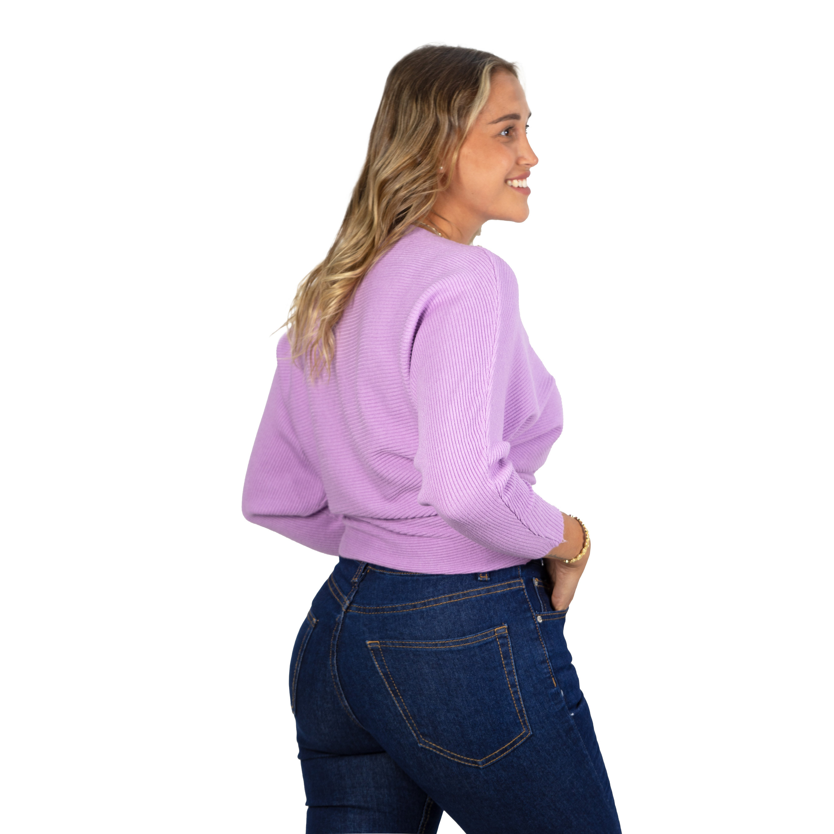 Sweater mujer manga murciélago colores  Bel 11