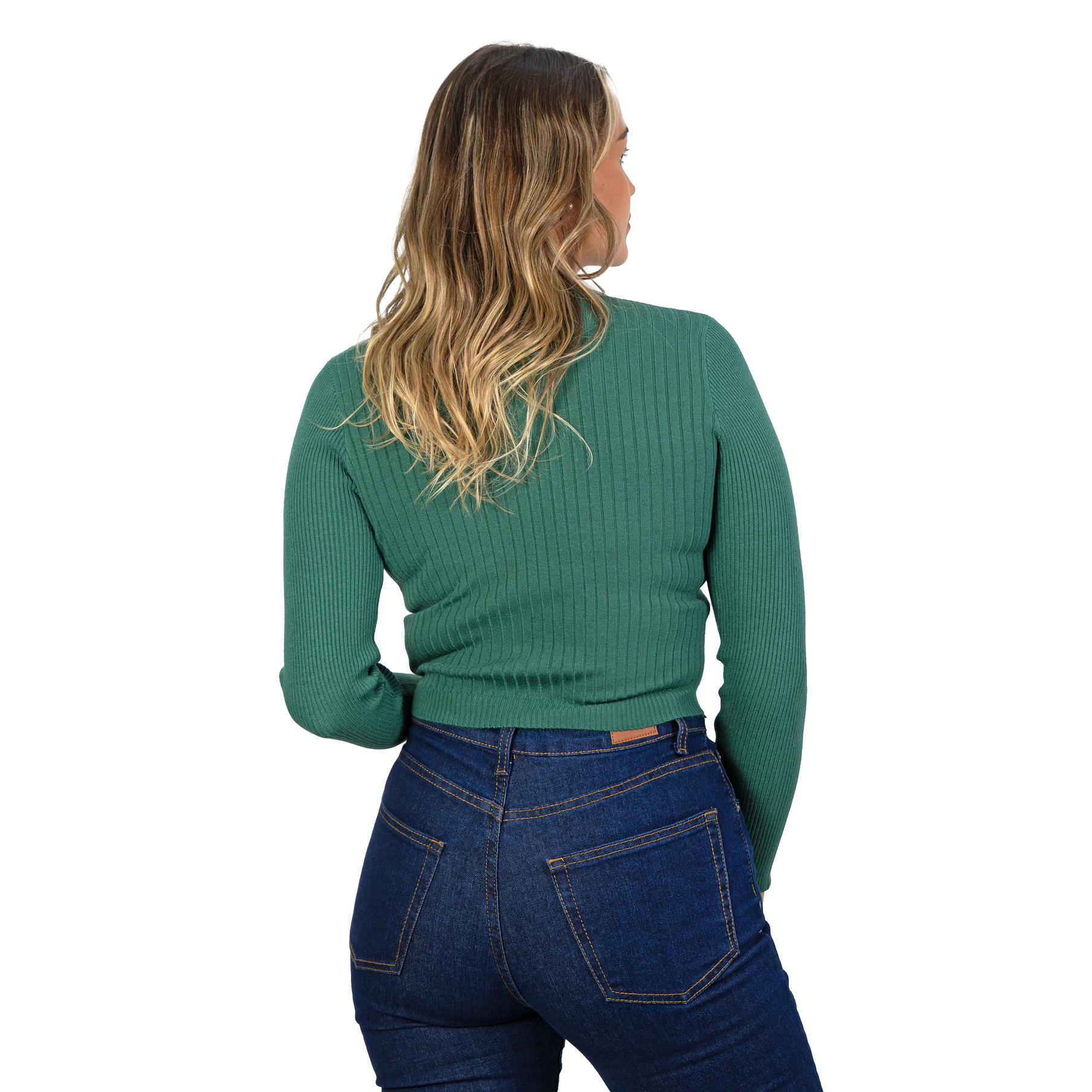 Sweater beatle mujer cuello medio colores crop diseño Isis 7