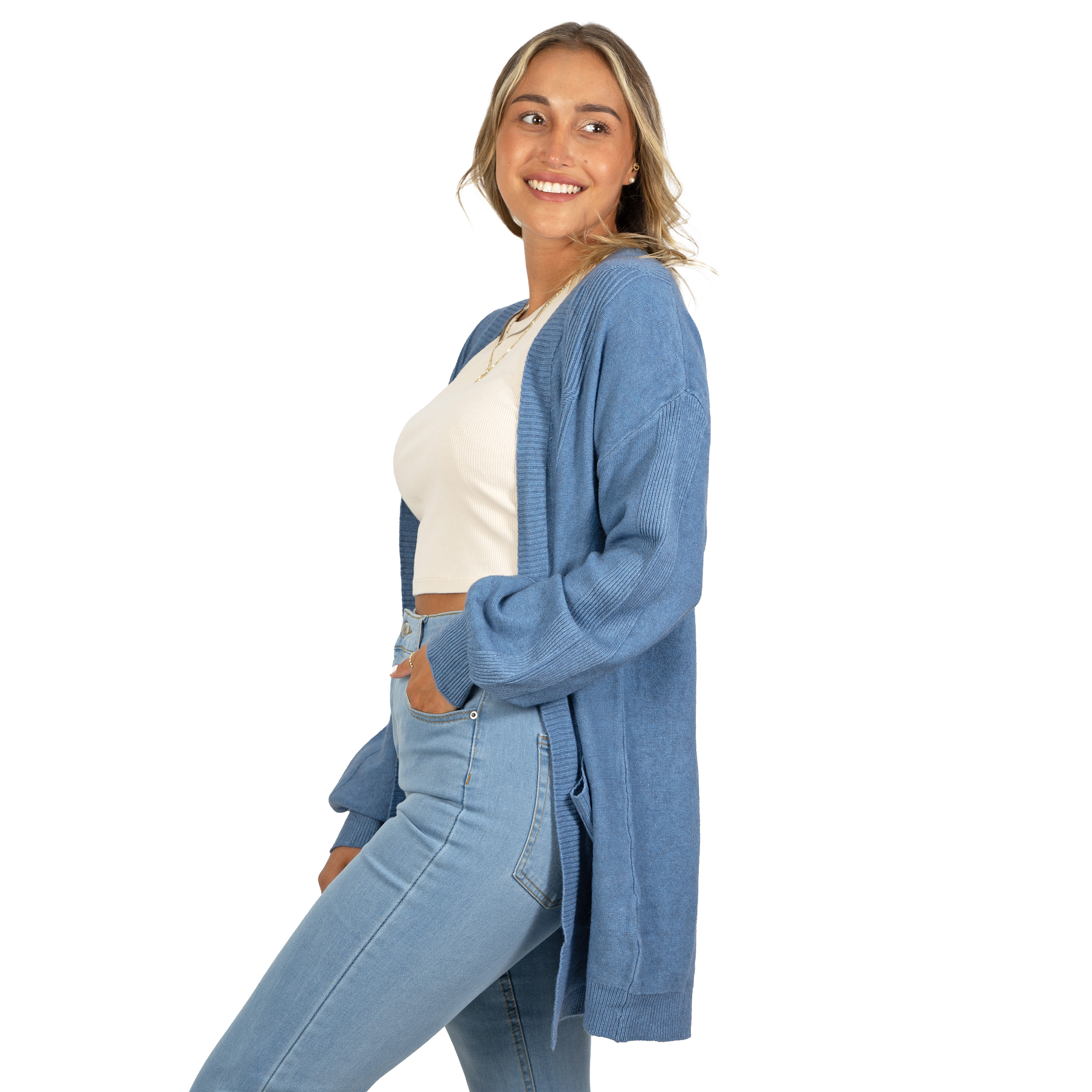 Cárdigan texturado Mujer colores diseño Lara 9