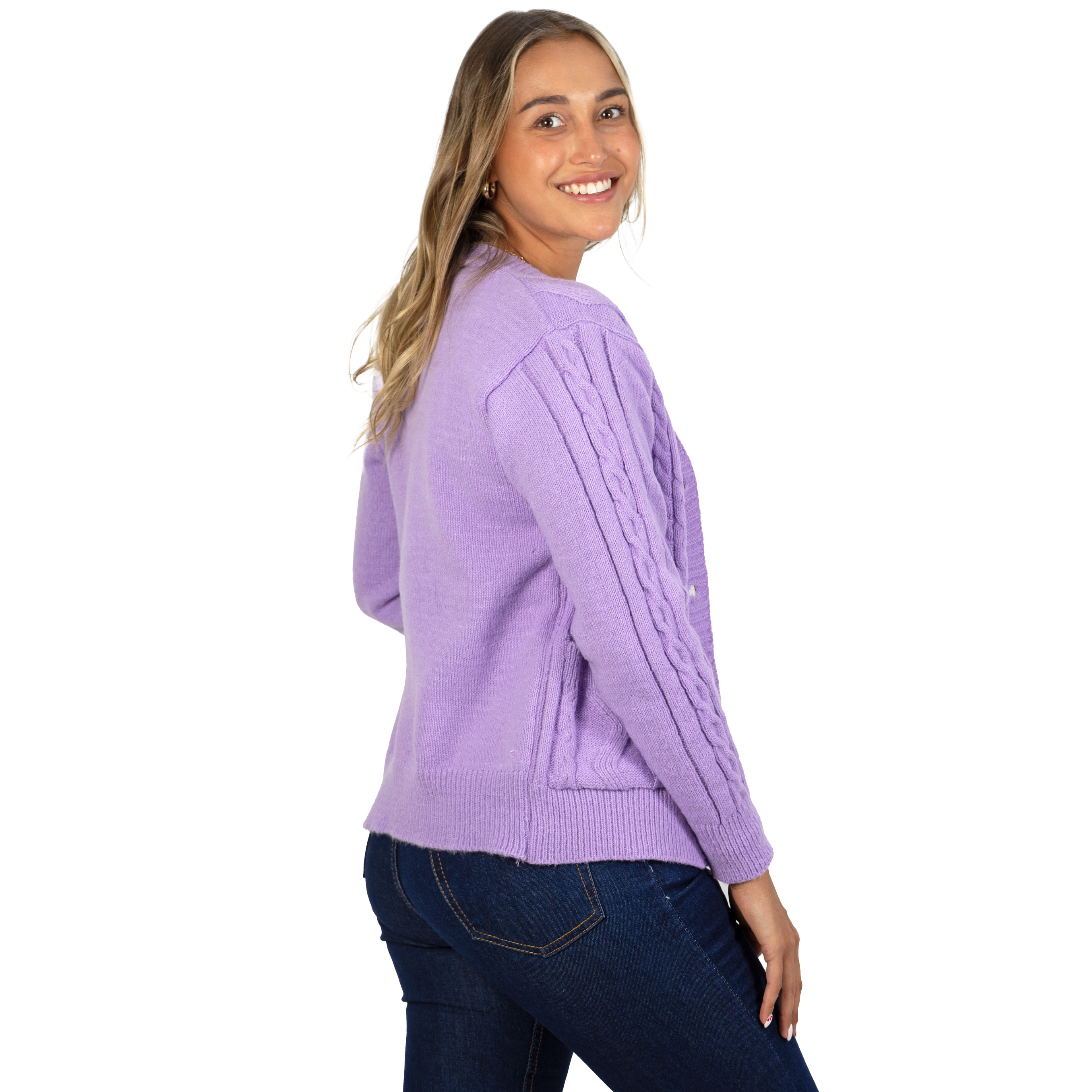 Chaleco básico colores trenzado Ana 8