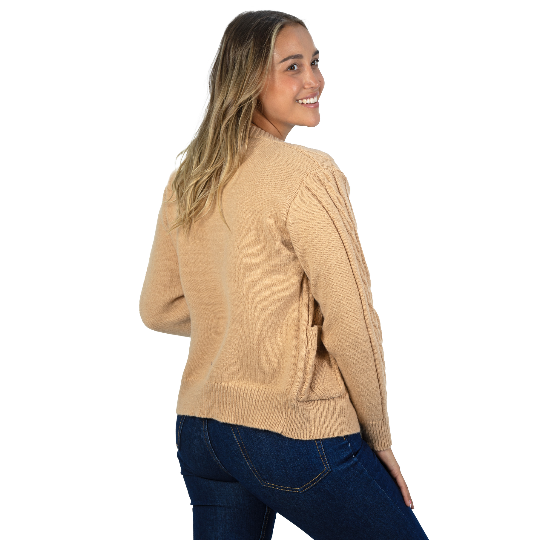 Chaleco básico colores trenzado Ana 3