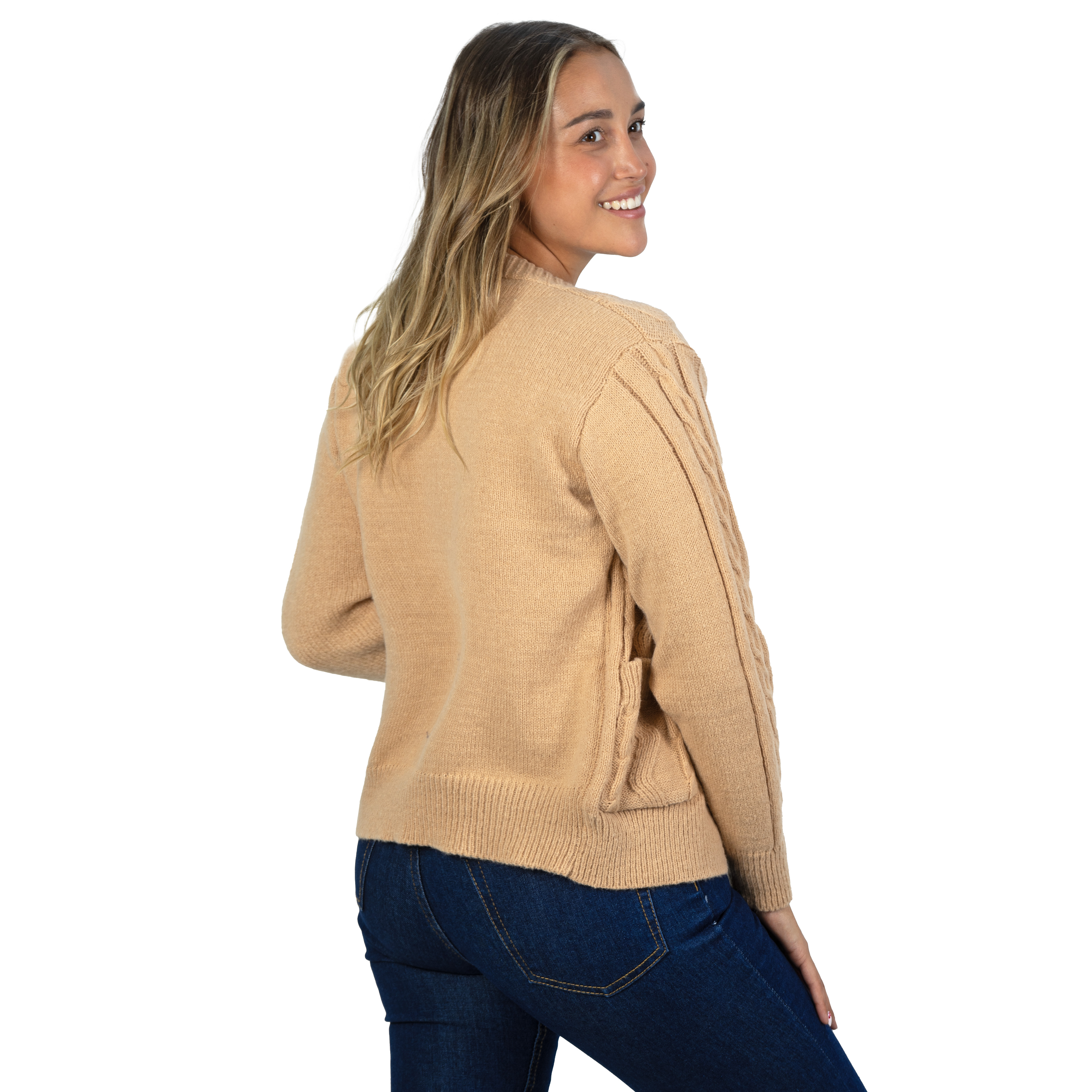 Chaleco básico colores trenzado Ana 3