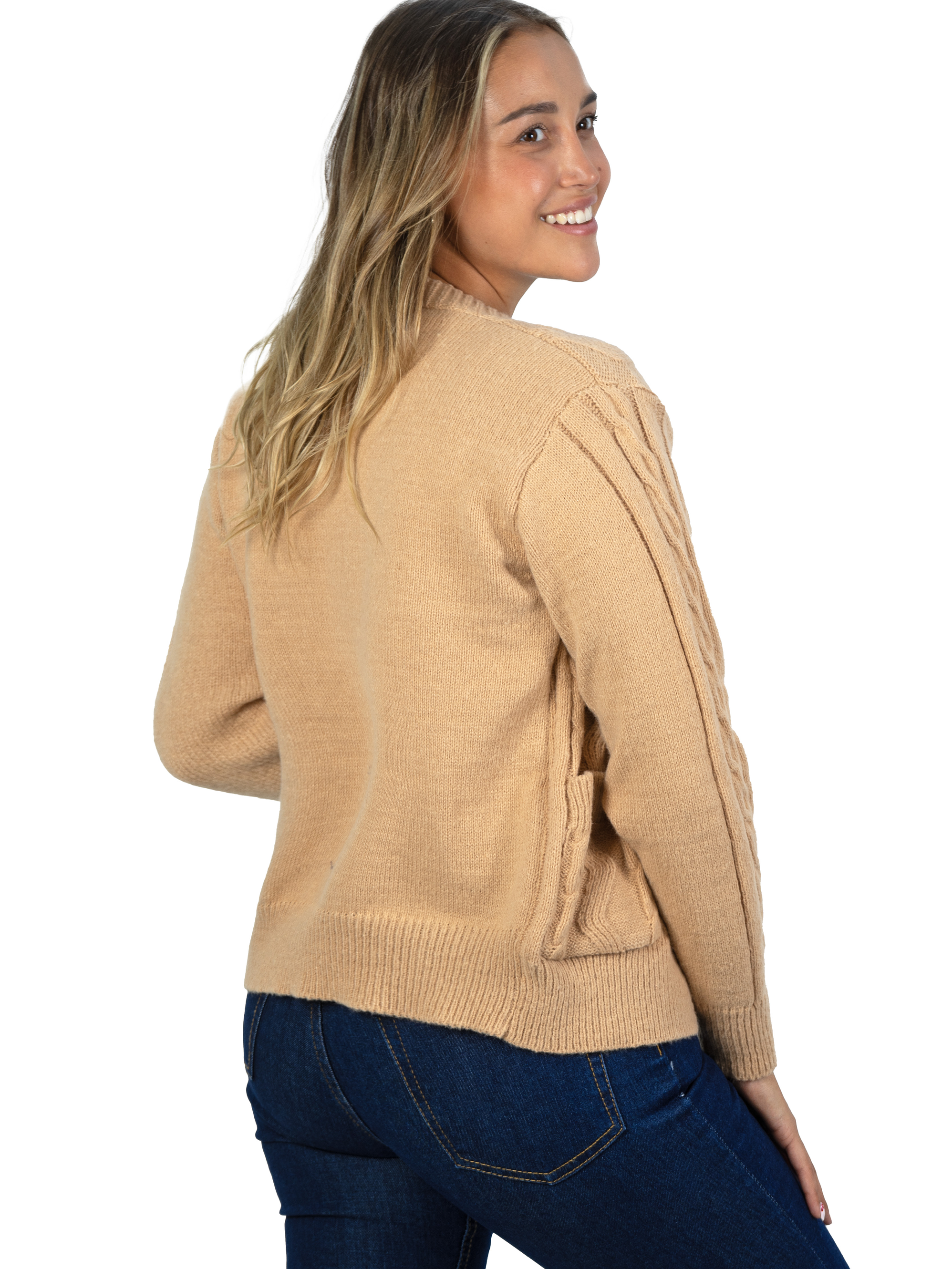 Chaleco básico colores trenzado Ana 3