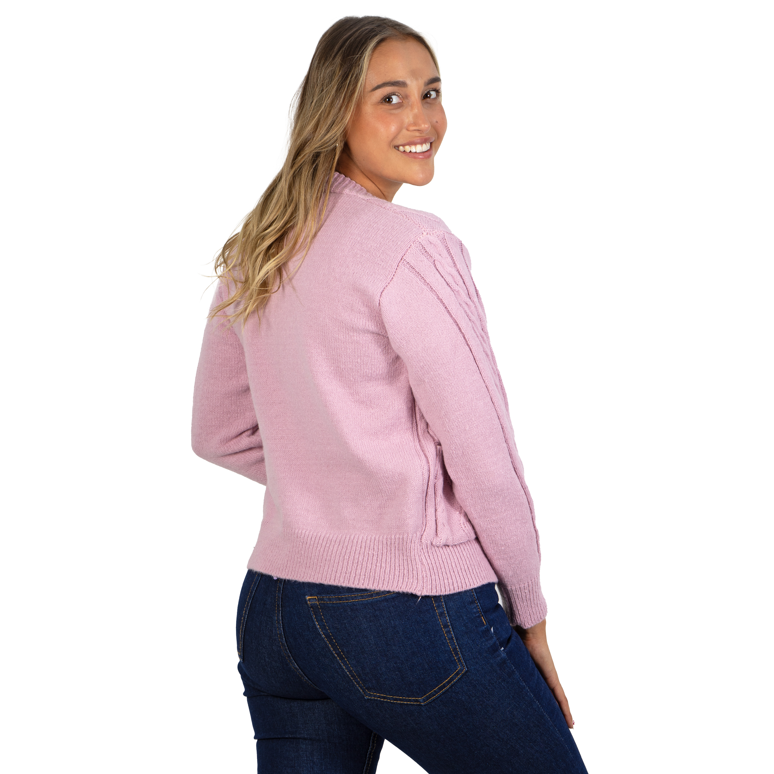 Chaleco básico colores trenzado Ana 14