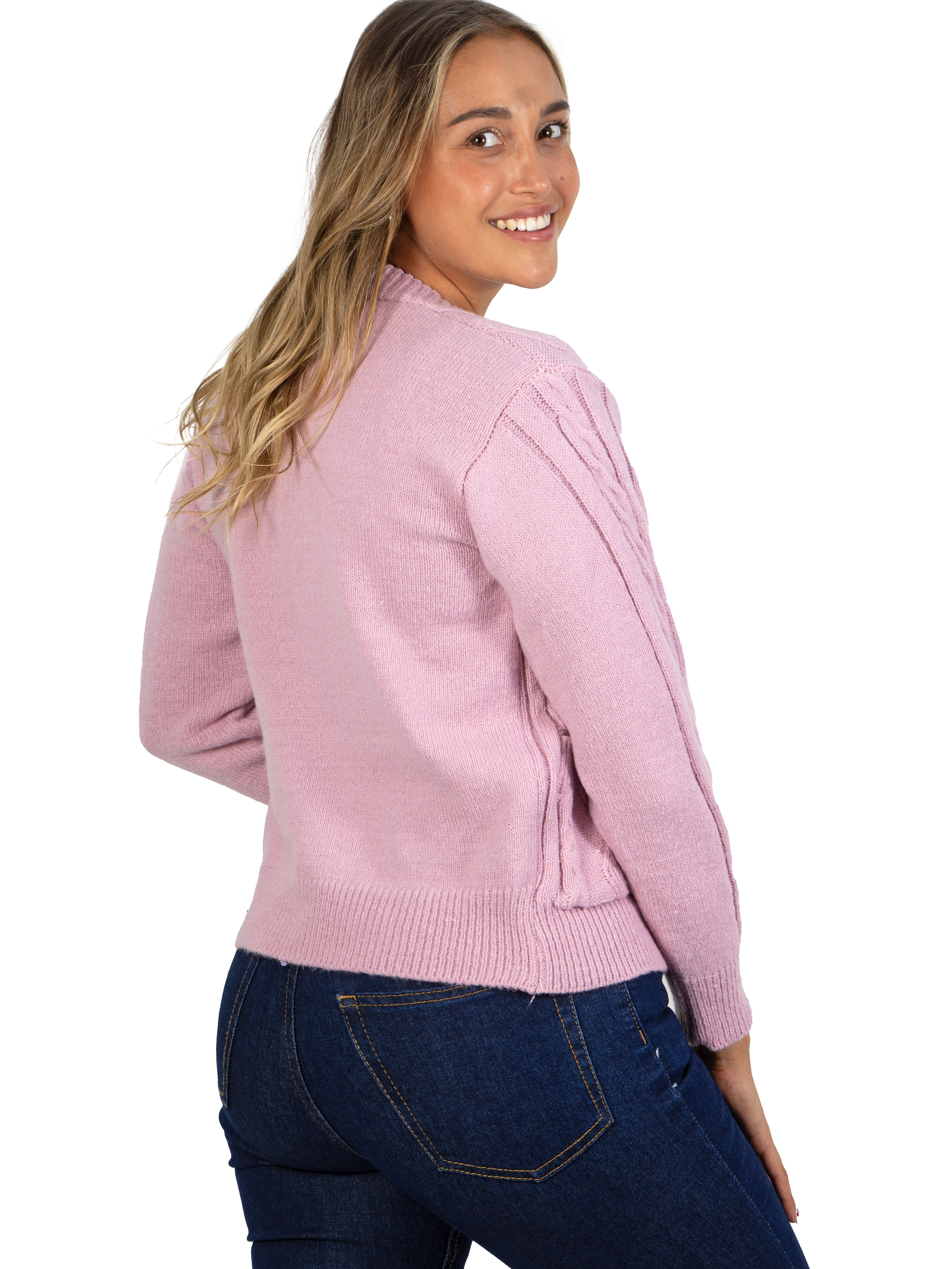 Chaleco básico colores trenzado Ana 14