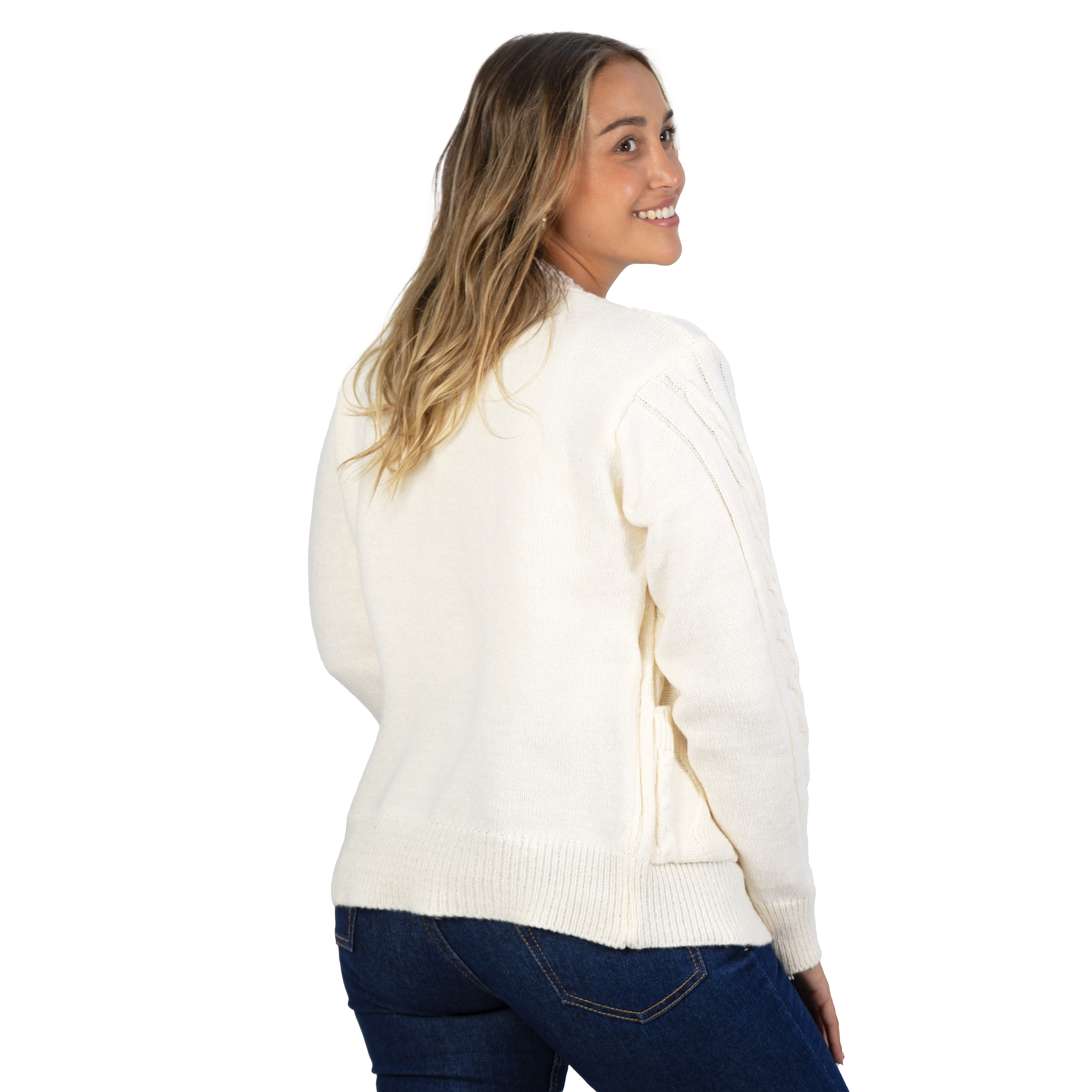 Chaleco básico colores trenzado Ana 17