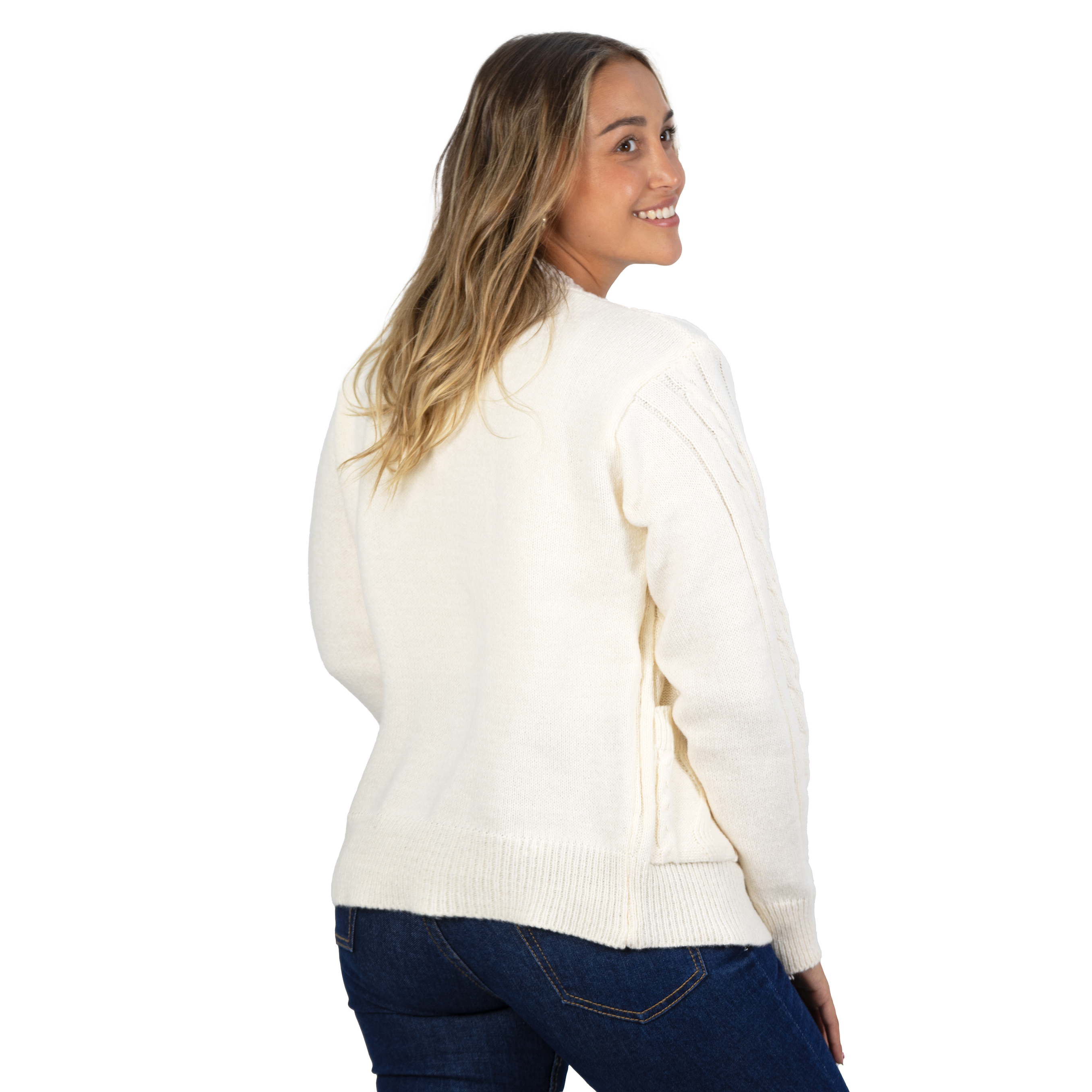 Chaleco básico colores trenzado Ana 17