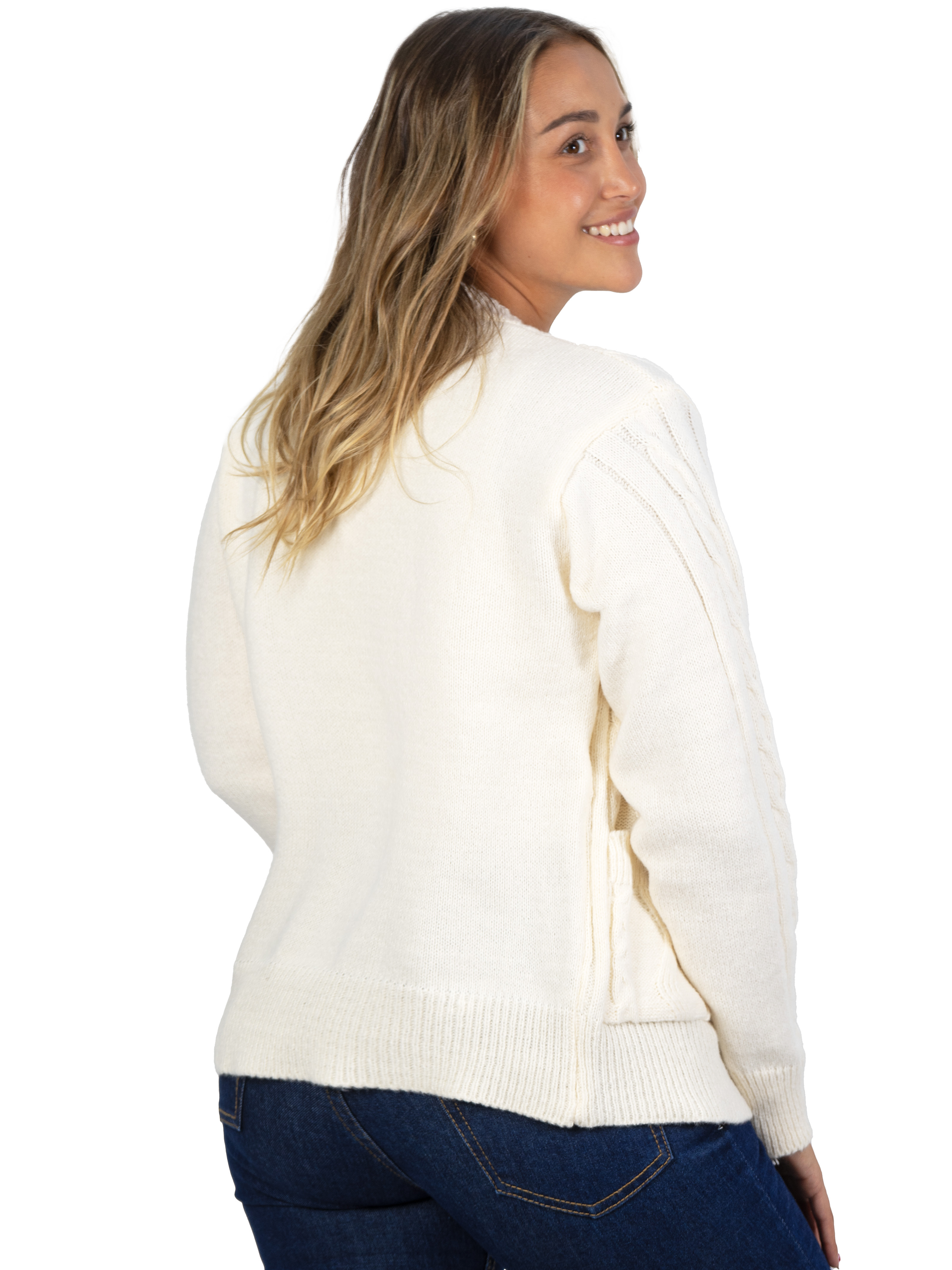 Chaleco básico colores trenzado Ana 17