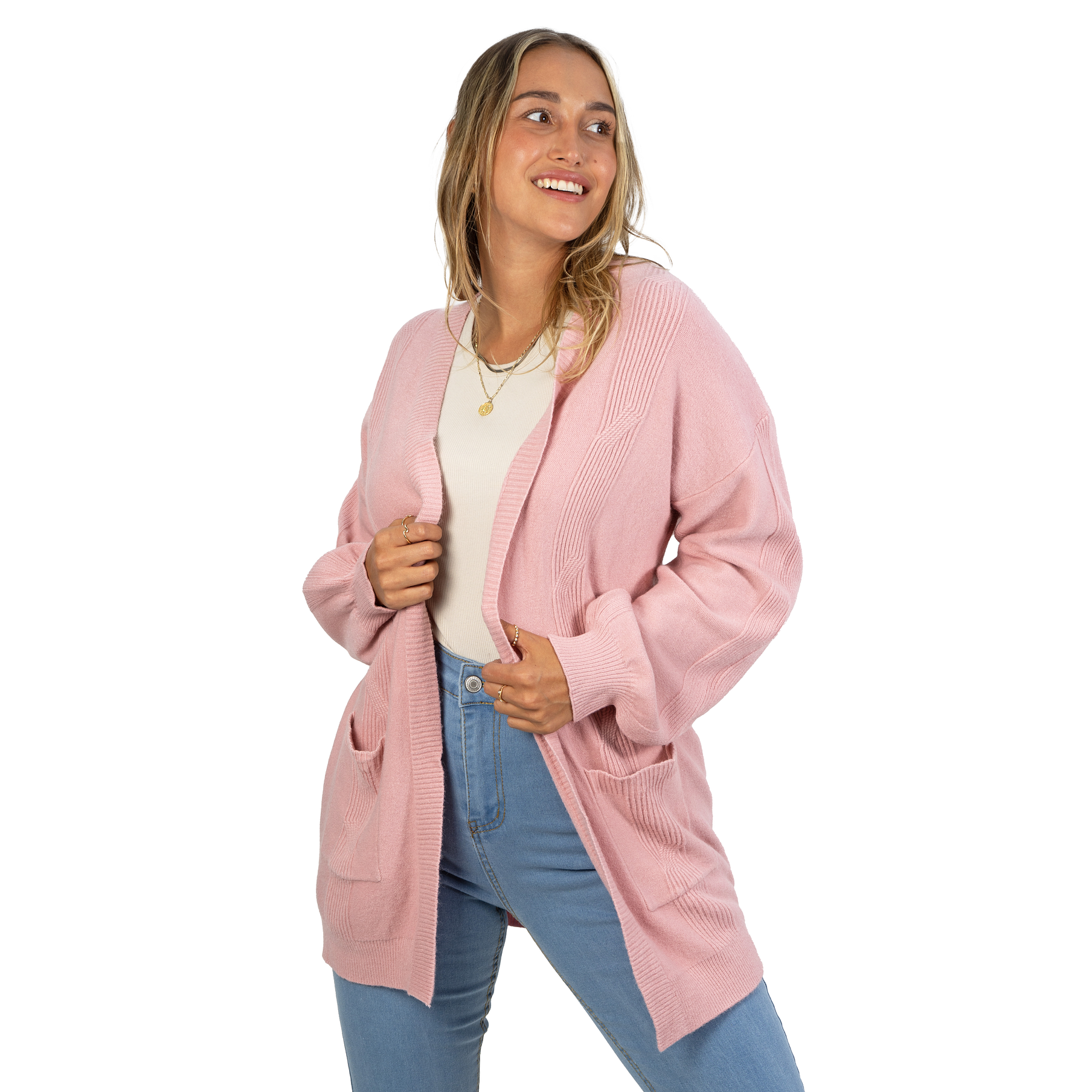 Cárdigan texturado Mujer colores diseño Lara 13