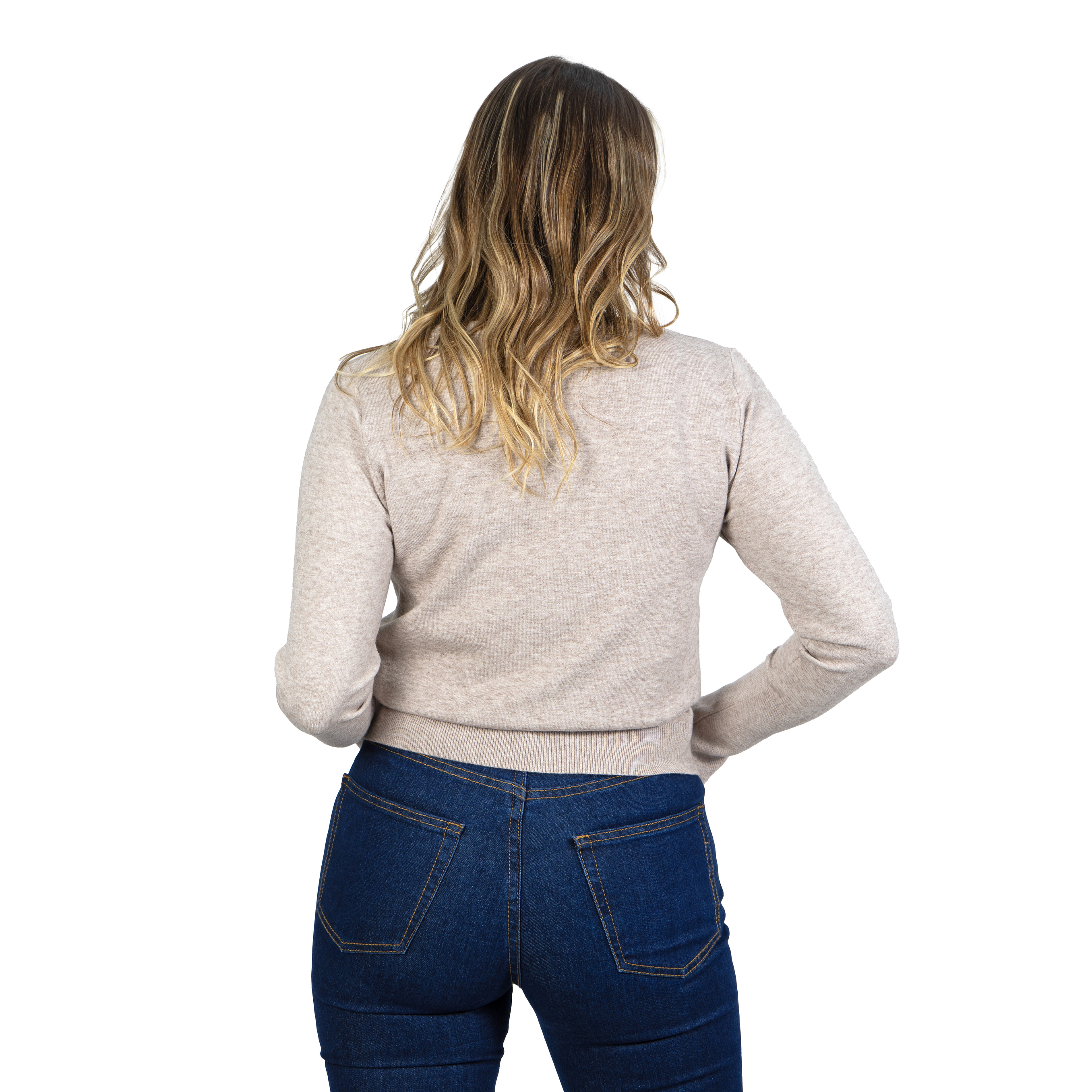 Chaleco mujer básico botones brillos Lian  7