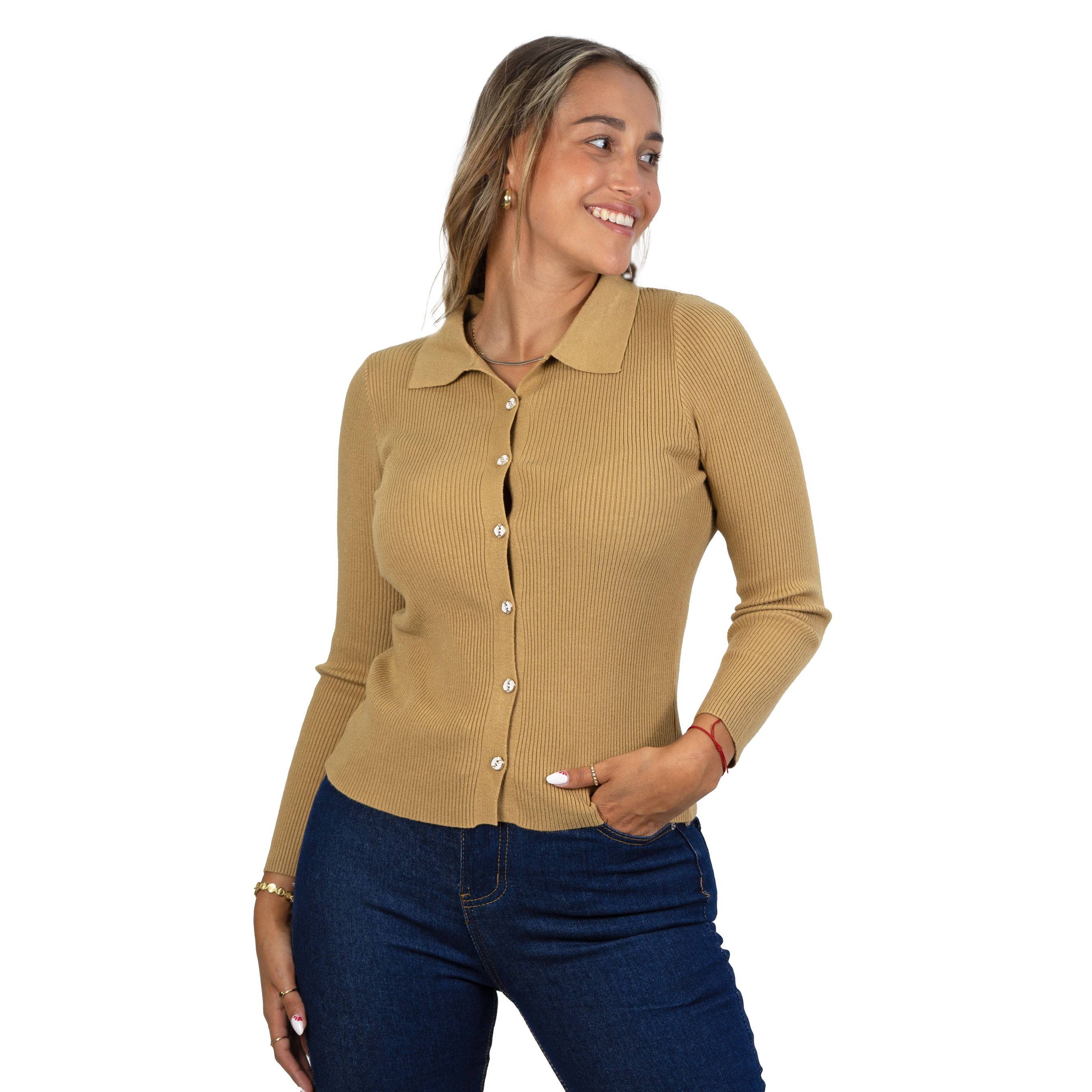 Chaleco básico colores botones Hera 3