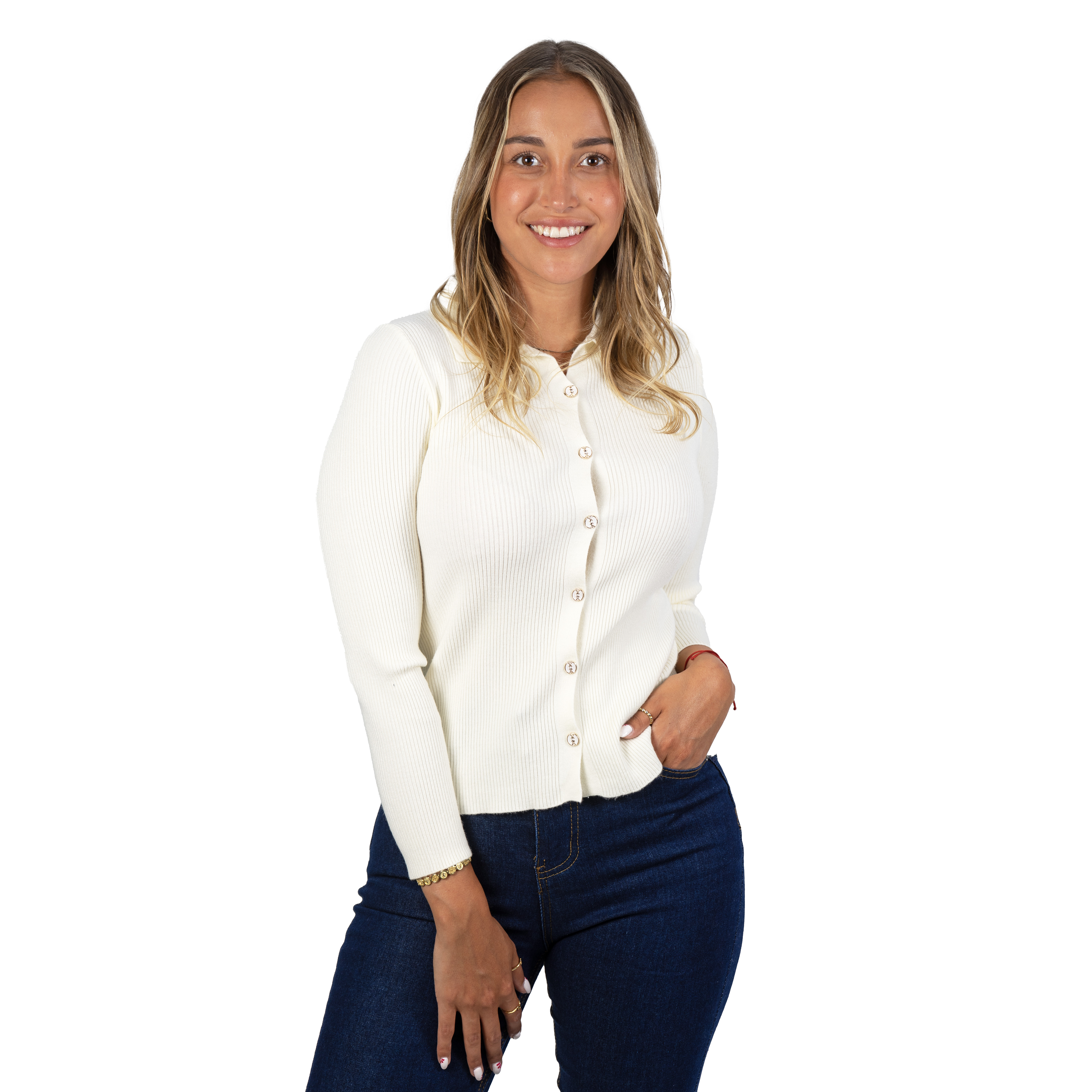 Chaleco básico colores botones Hera 1