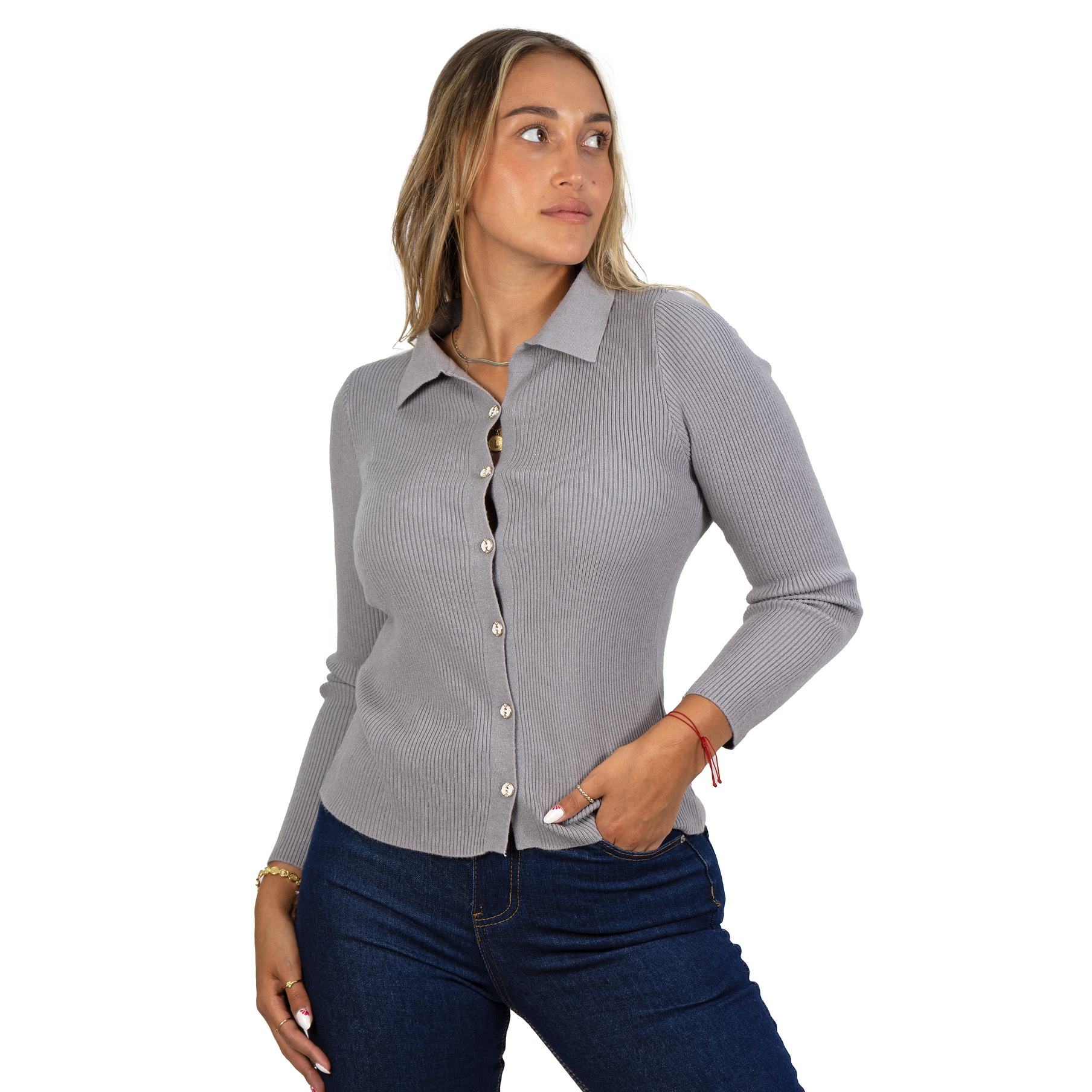 Chaleco básico colores botones Hera 10