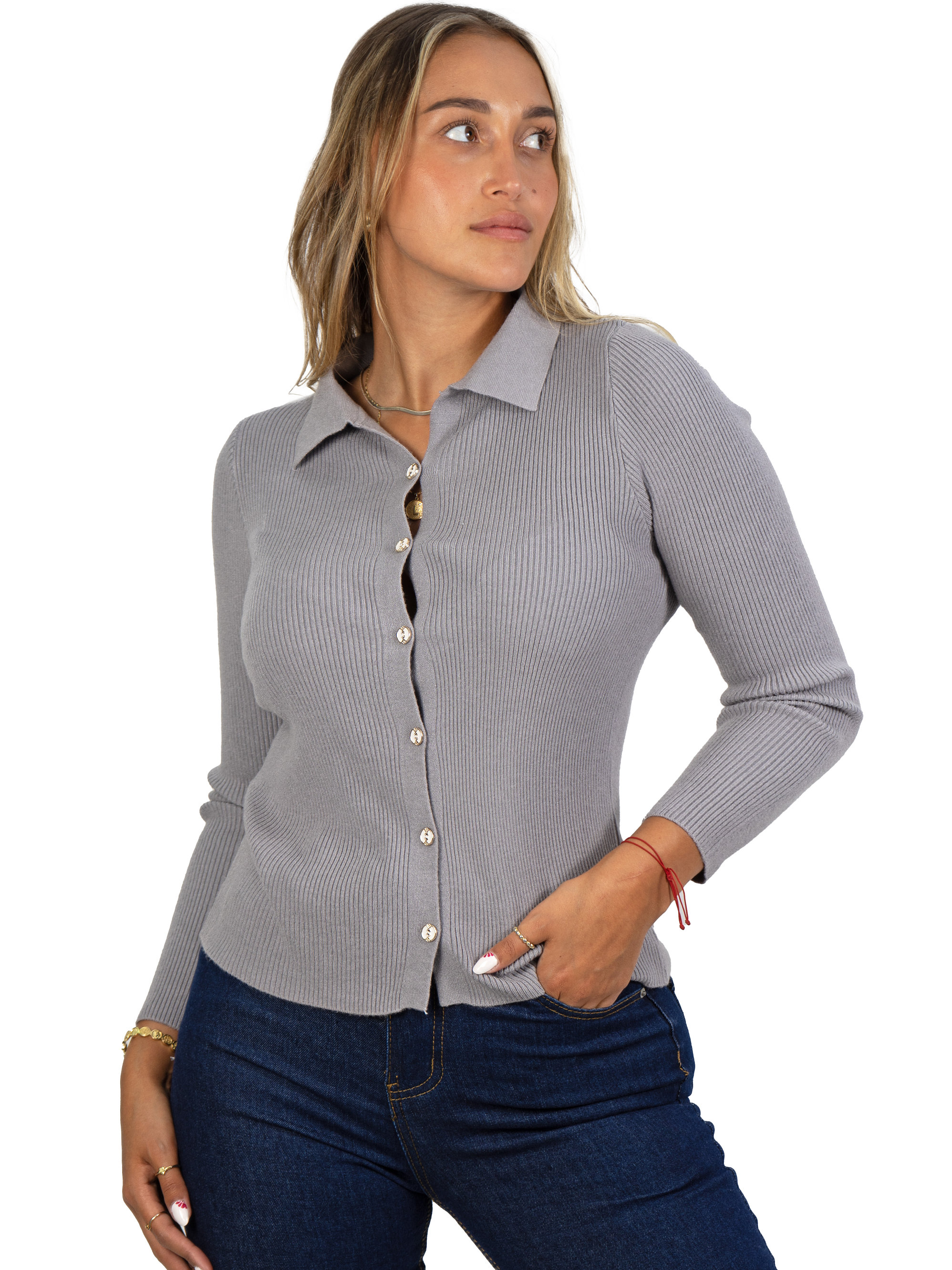 Chaleco básico colores botones Hera 10