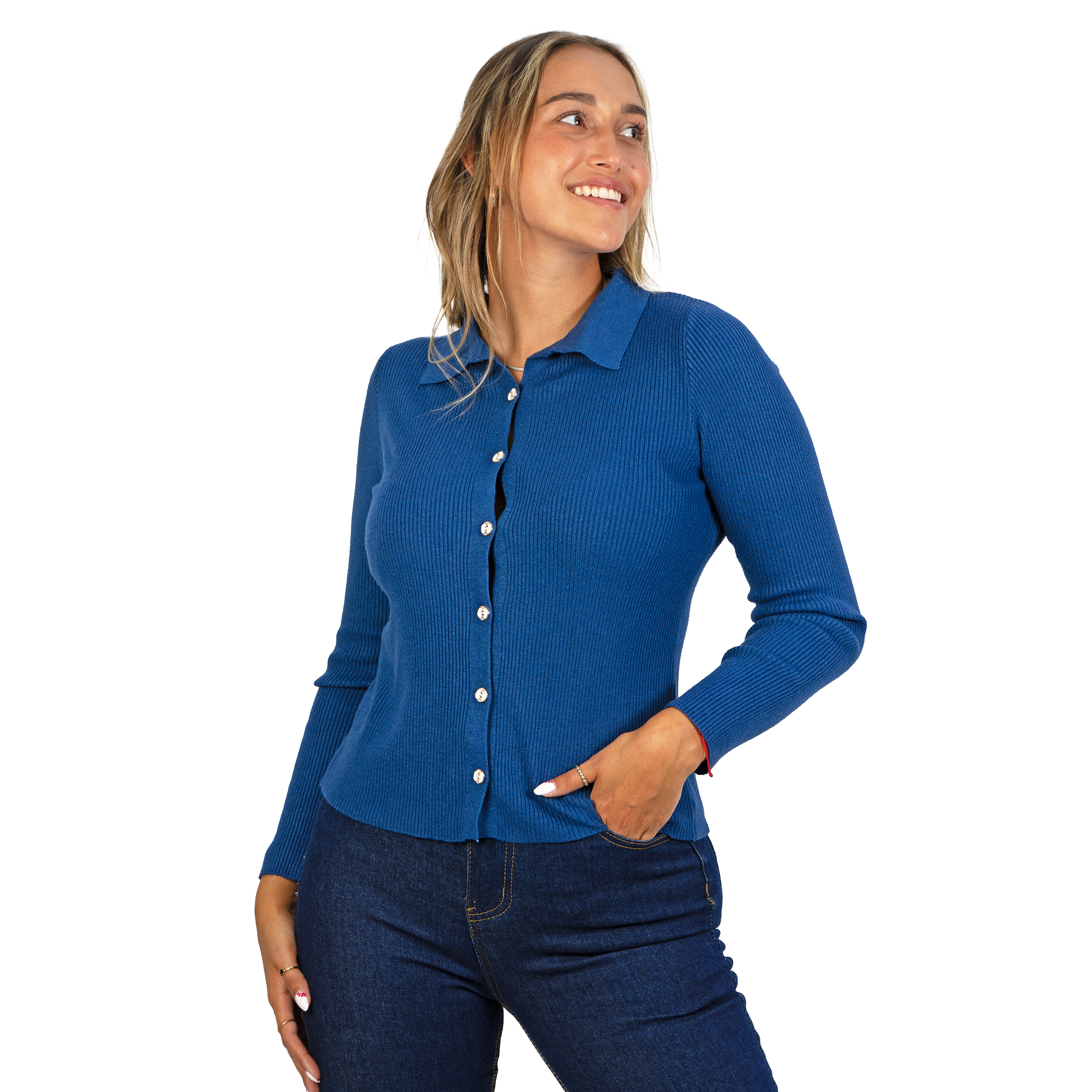 Chaleco básico colores botones Hera 19