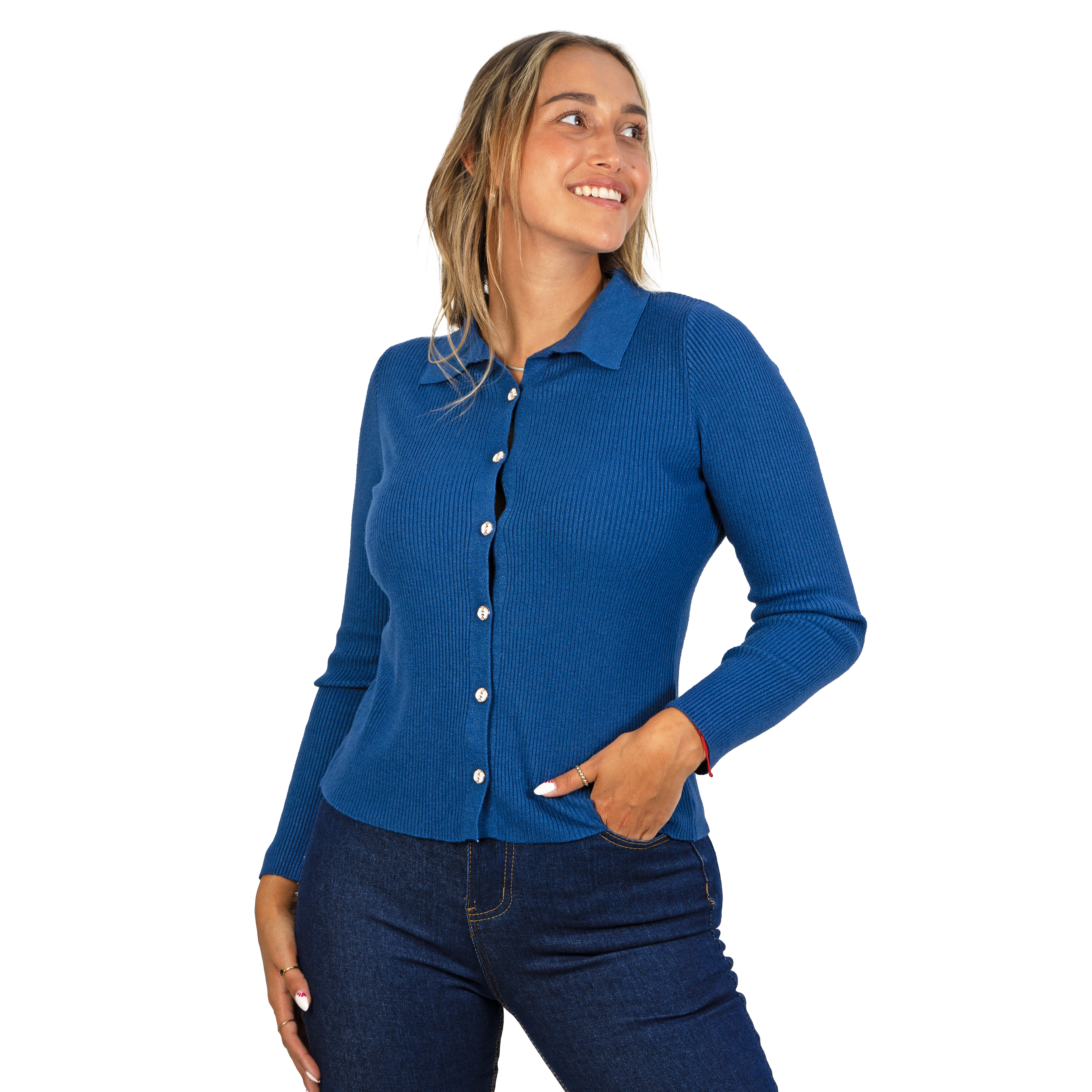 Chaleco básico colores botones Hera 19