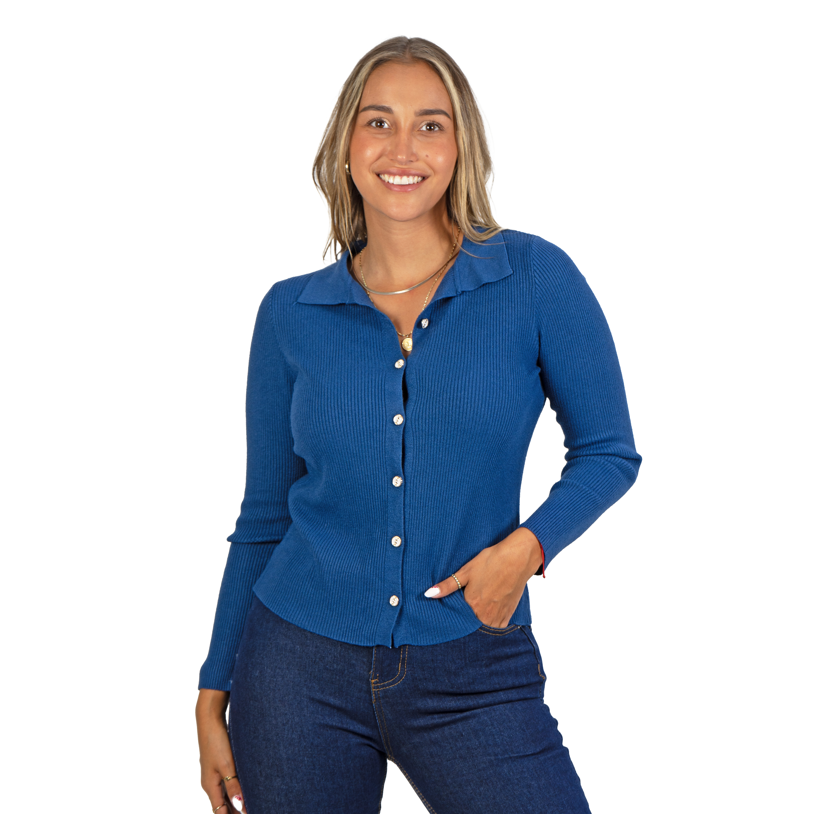 Chaleco básico colores botones Hera 20